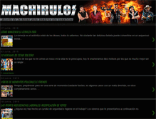 Tablet Screenshot of machirulos.com